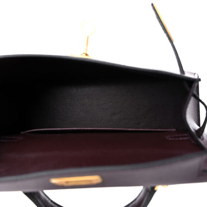Hermes Chevre Mysore Mini Kelly Sellier 20 Rouge Sellier 6 of 10