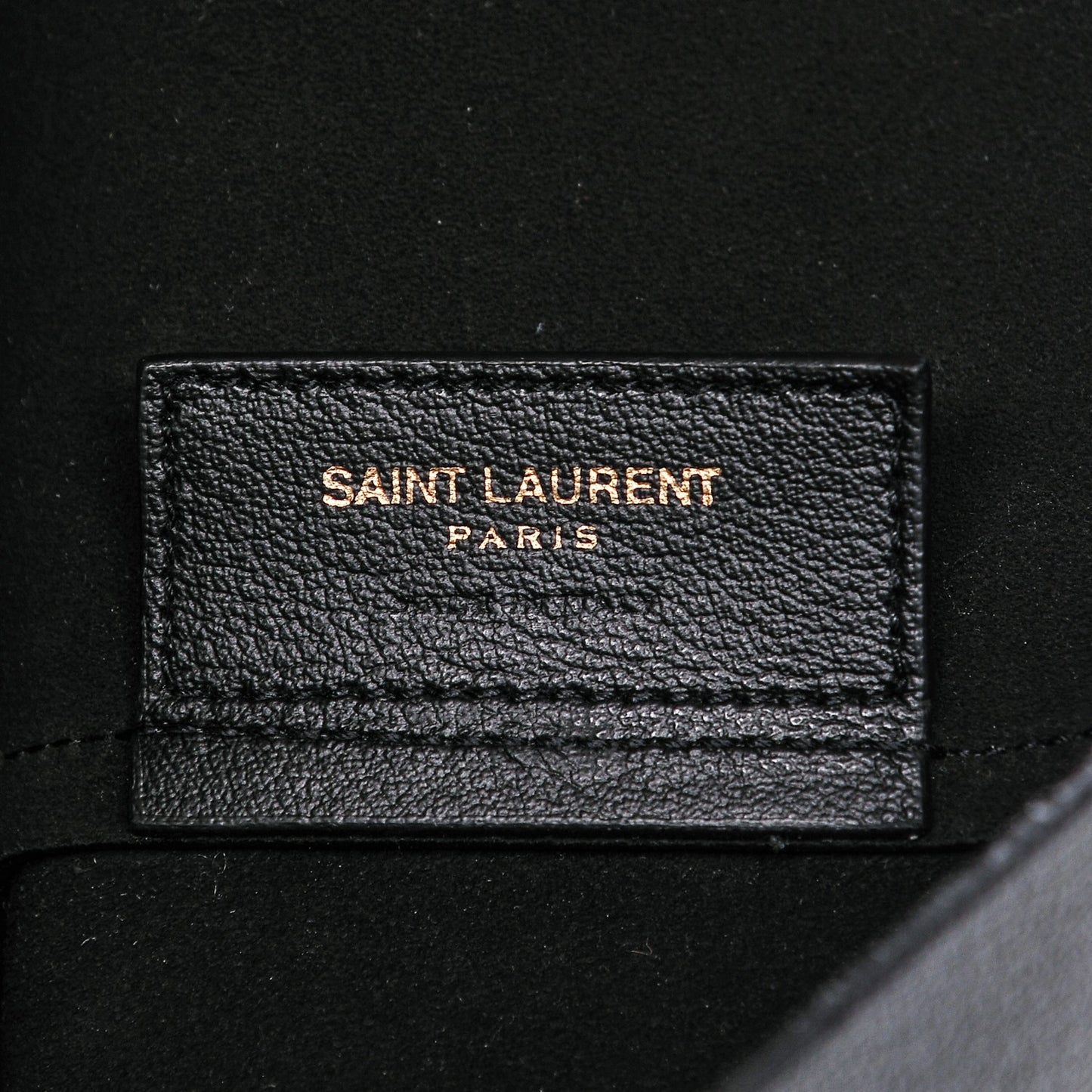 Calfskin Large Shopping Tote Black