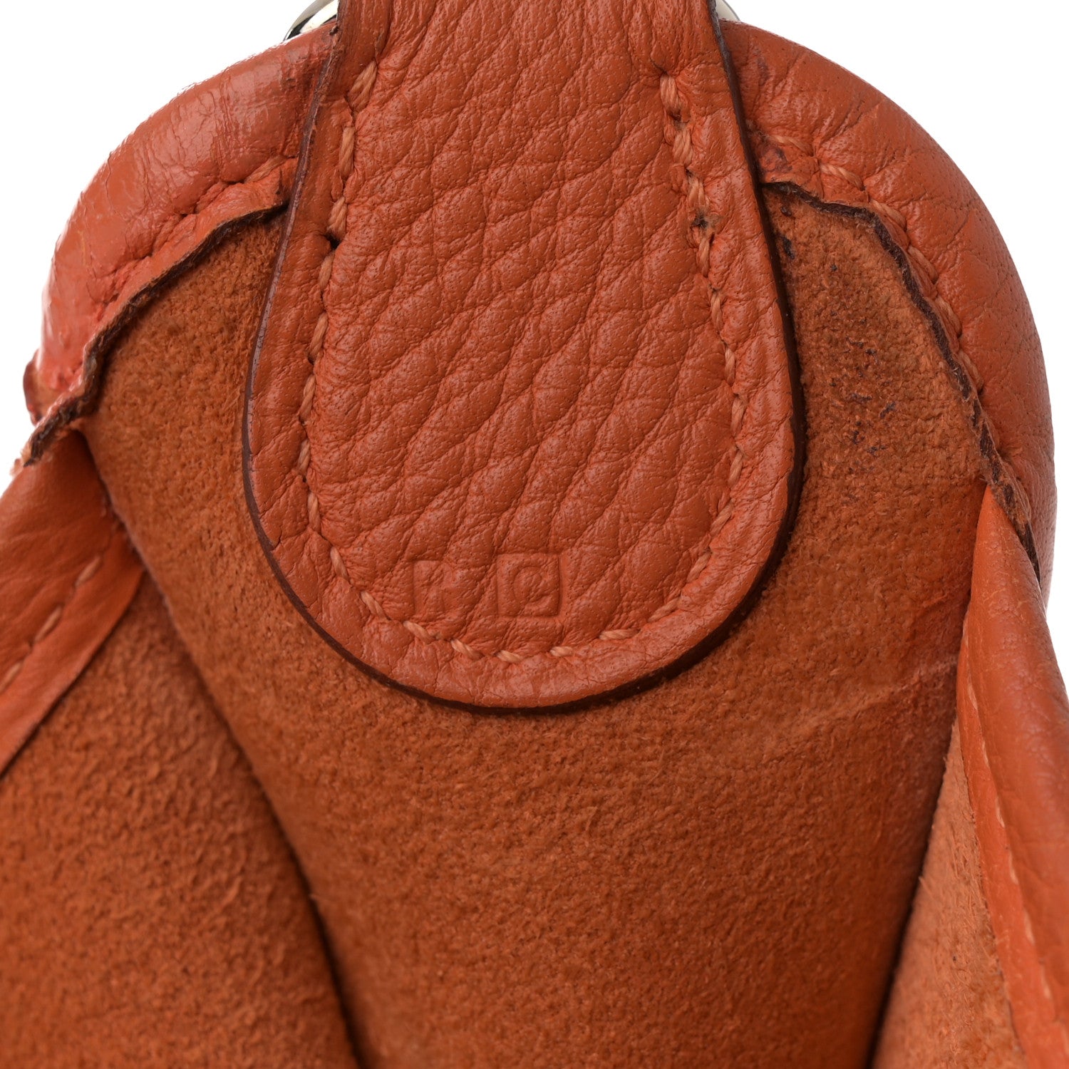 Hermes Taurillon Clemence Vespa  PM  Orange 8 of 14