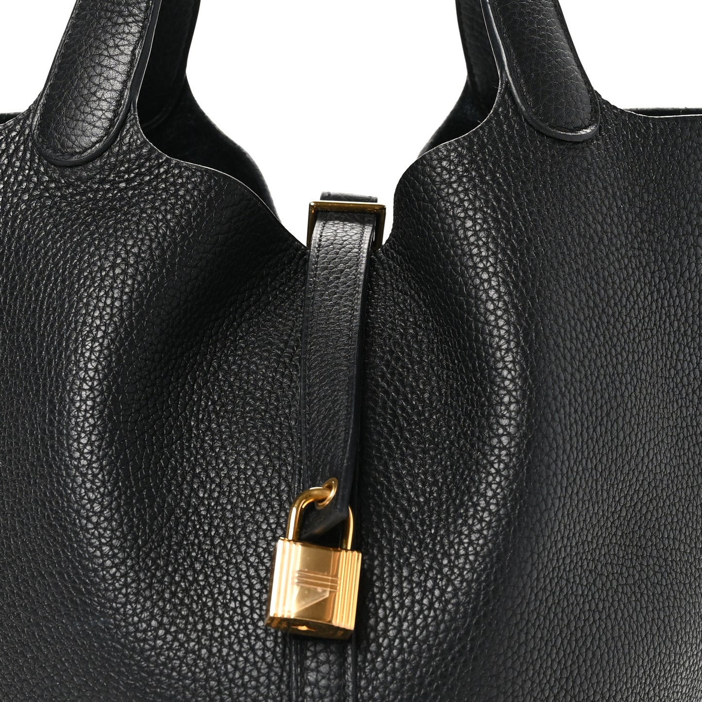 Taurillon Clemence Picotin Lock 22 MM Black