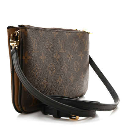 Louis Vuitton Reverse Monogram Giant Double Zip Pochette 3 of 10