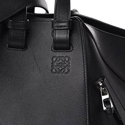 Loewe Calfskin Small Hammock Shoulder Bag Black 8 of 14