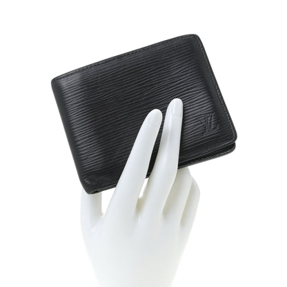 Louis Vuitton Epi Slender Wallet Black 9 of 10