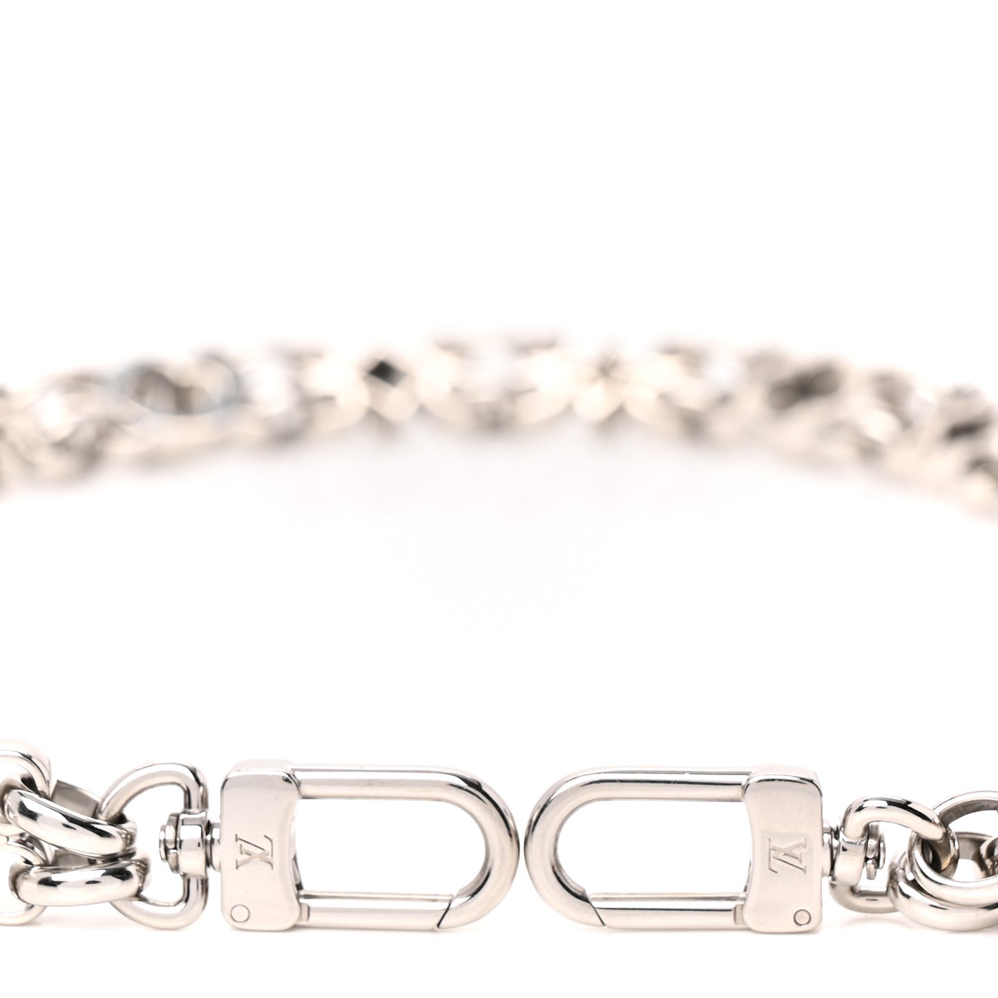 Metal My Flower Chain Bag Charm Silver Silver