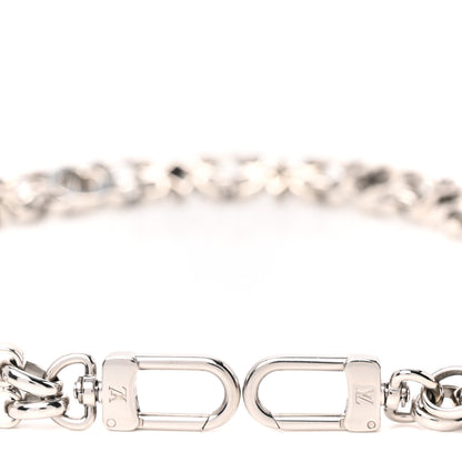 Louis Vuitton Metal My Flower Chain Bag Charm Silver Silver 3 of 3