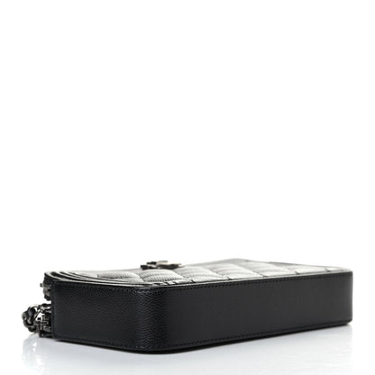 Chanel Caviar Quilted Small Boy Clutch With Chain Black 3 of 4