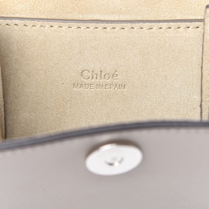 Chloe Suede Calfskin Mini Faye Bracelet Bag Motty Grey 6 of 13