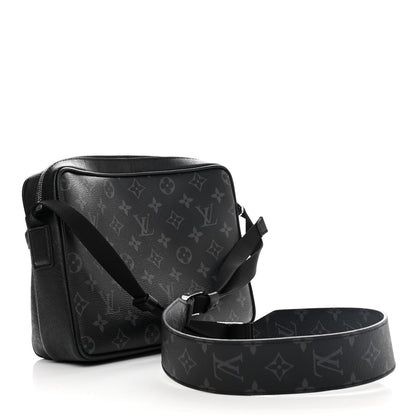 Louis Vuitton Taiga Monogram Eclipse Outdoor Messenger Black 3 of 11
