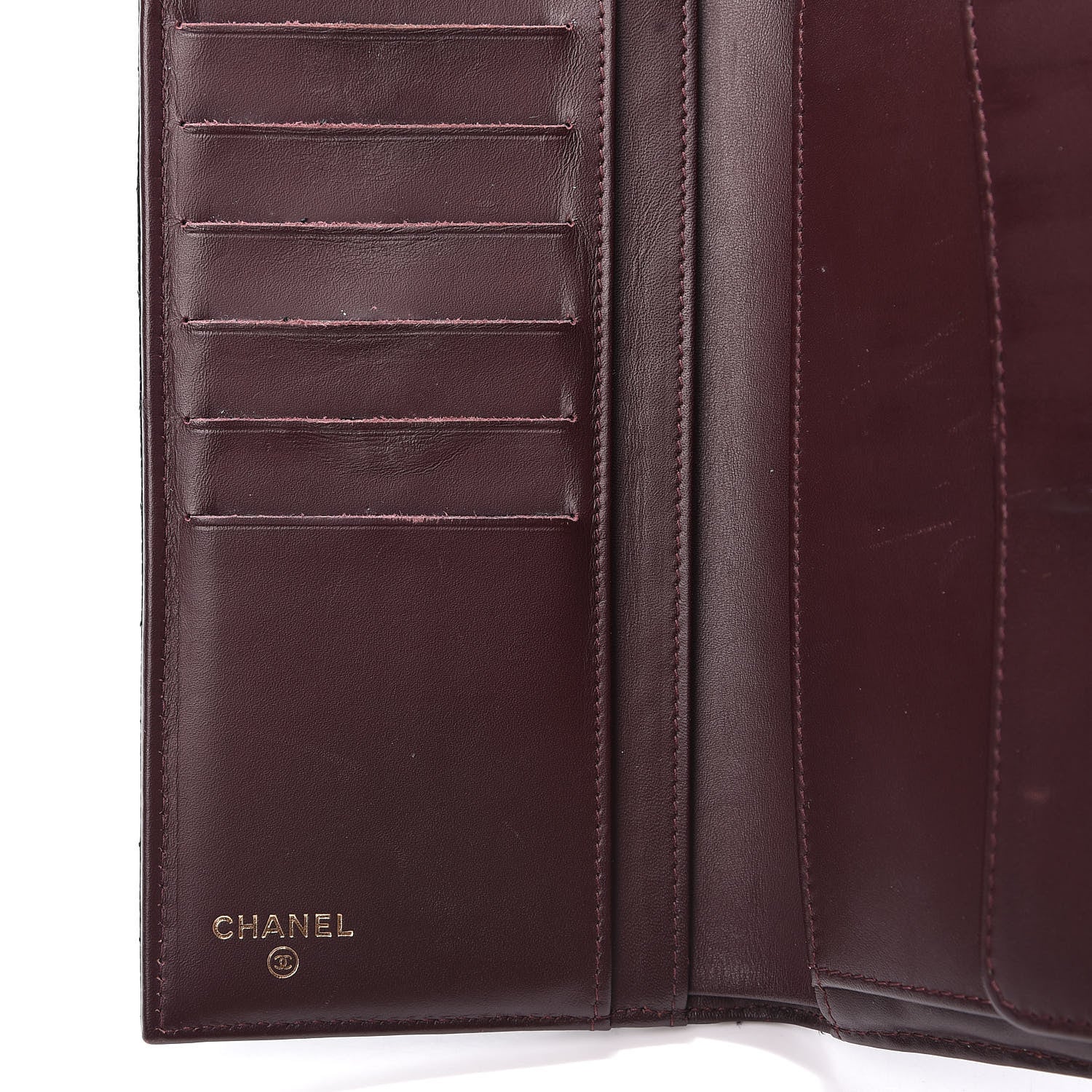 Chanel Caviar Quilted Large Flap Wallet Black 8 of 13