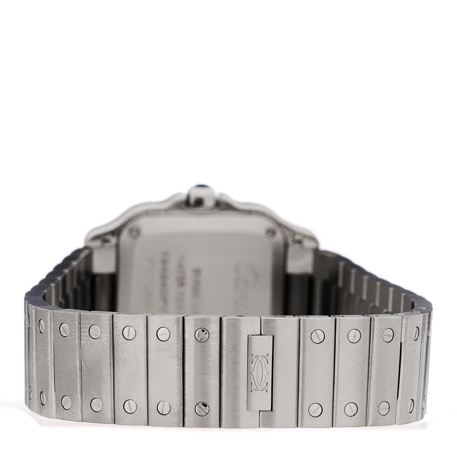 Cartier Stainless Steel 27mm Santos Quartz Watch 3 of 5