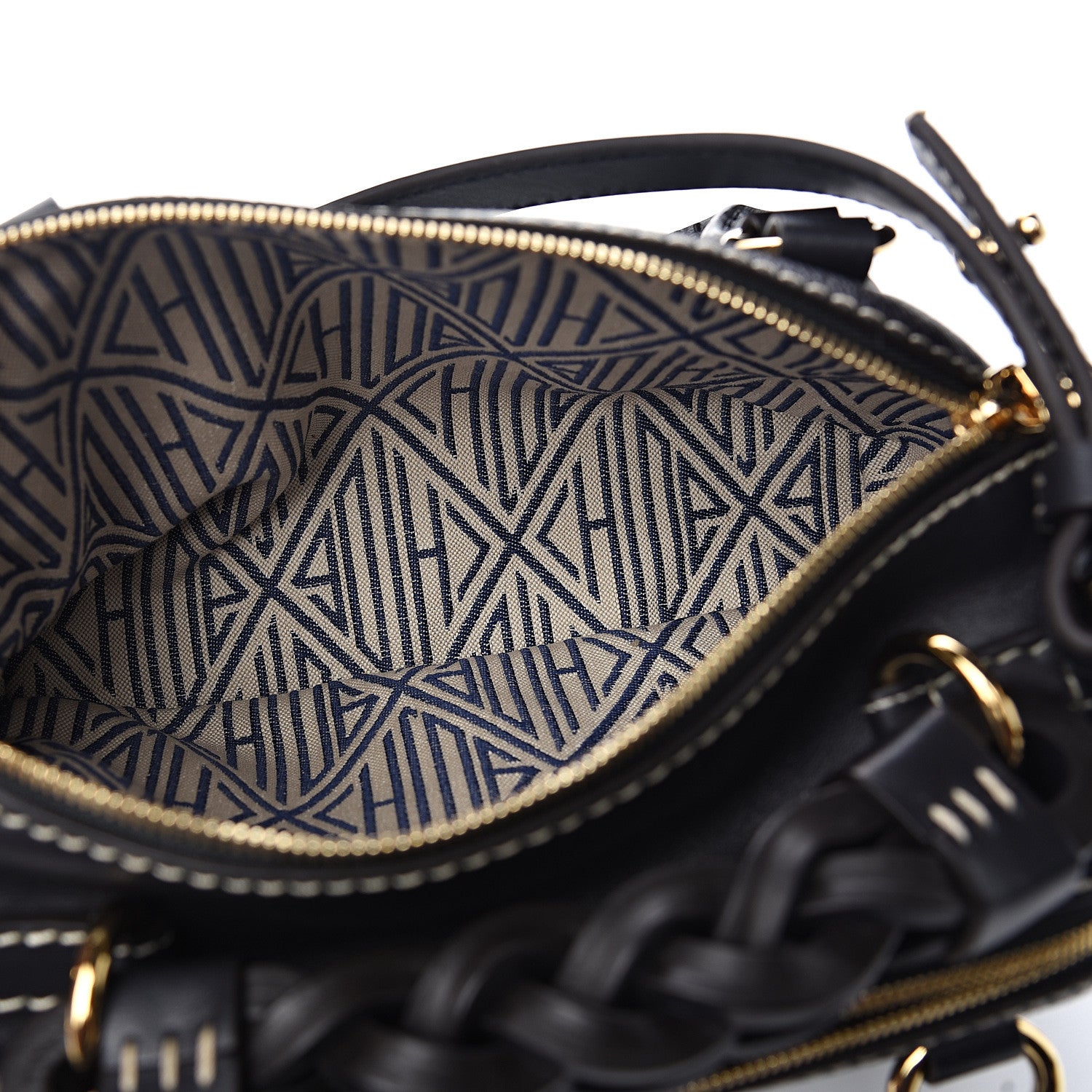 Chloe Calfskin Small Daria Full Blue 4 of 9