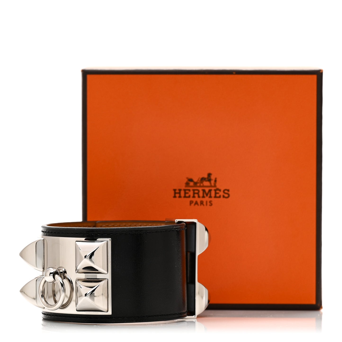 Box Collier de Chien CDC Bracelet L Black