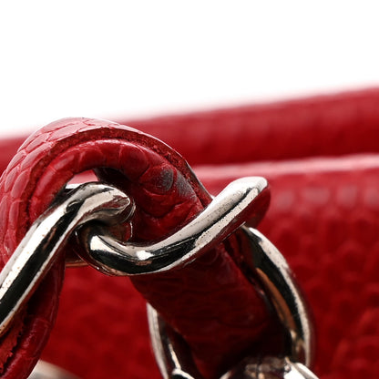 Chanel Caviar Shoulder Bag Red 11 of 13