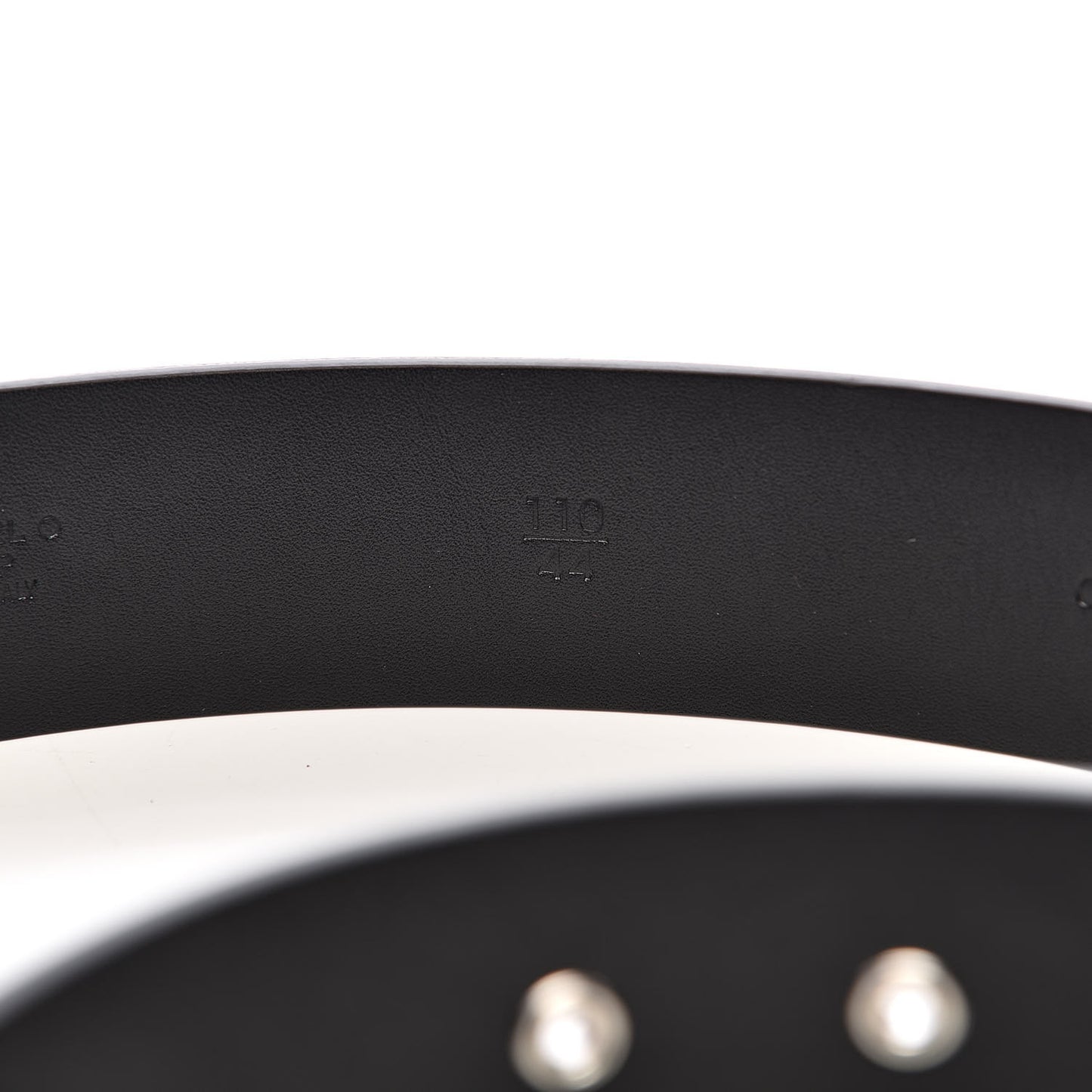 Caviar CC Logo Belt 110 Black