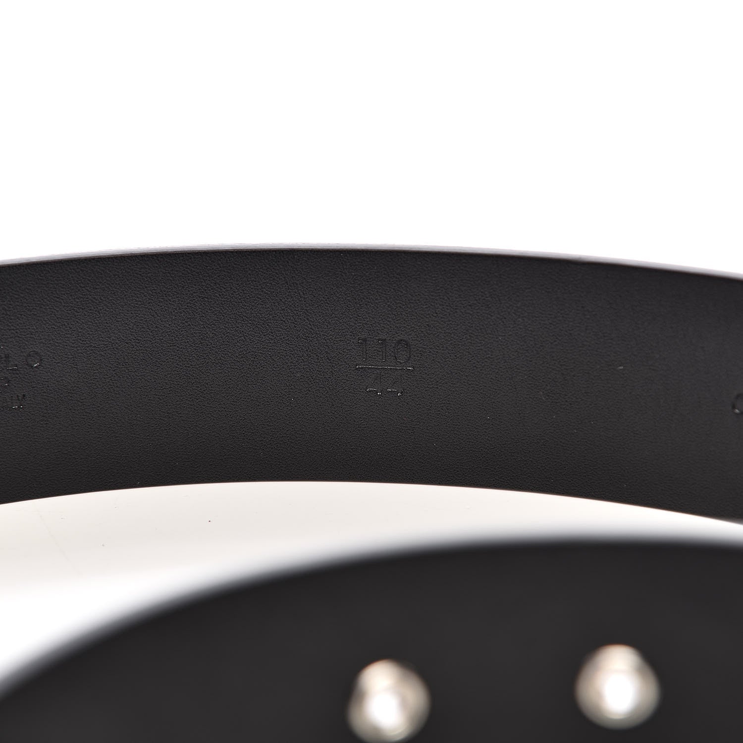 Chanel Caviar CC Logo Belt 110 Black 7 of 9