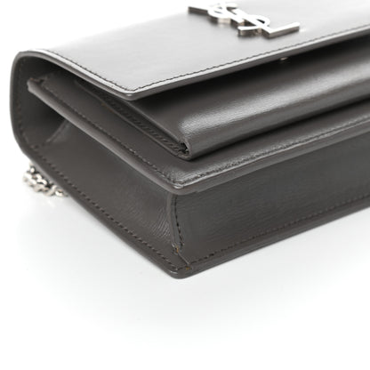 Saint Laurent Calfskin Monogram Sunset Chain Wallet Earth 8 of 9