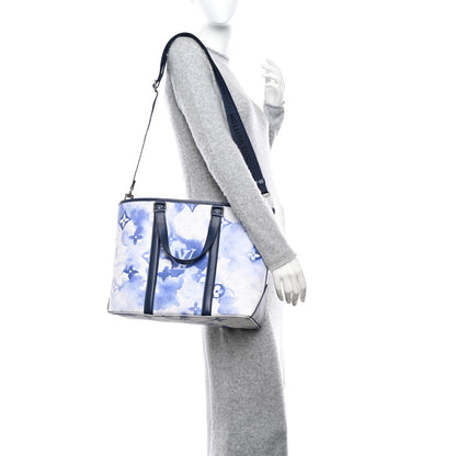 Louis Vuitton Monogram Watercolor New Tote GM Blue 2 of 10