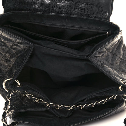 Chanel Caviar Quilted Timeless Accordion Flap Black 4 of 17