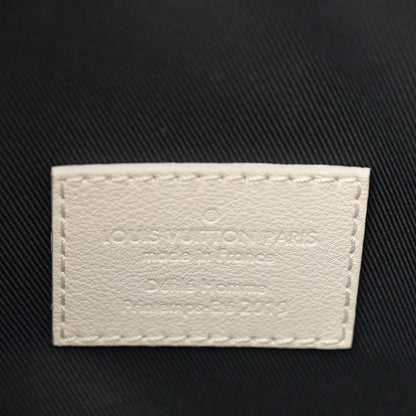 Louis Vuitton Taurillon Monogram Solar Ray Soft Trunk Powder White 6 of 9