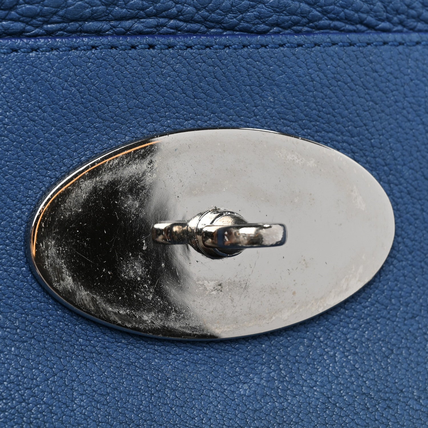 Mulberry Polished Buffalo Medium Alexa Bluebell Blue 11 of 22