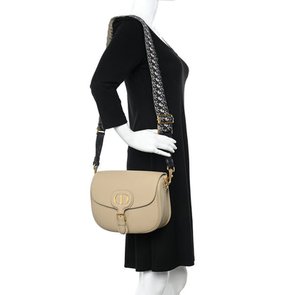 Christian Dior Grained Calfskin Large Bobby Flap Beige 2 of 11