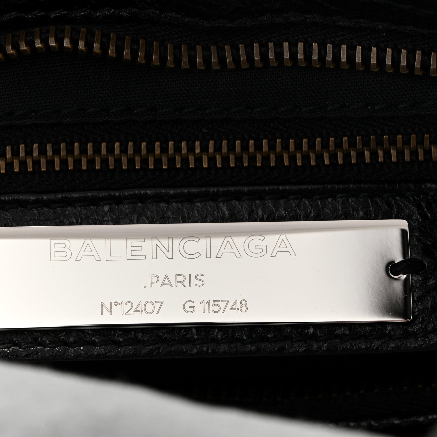 Balenciaga Agneau Classic Hardware City Black 7 of 11