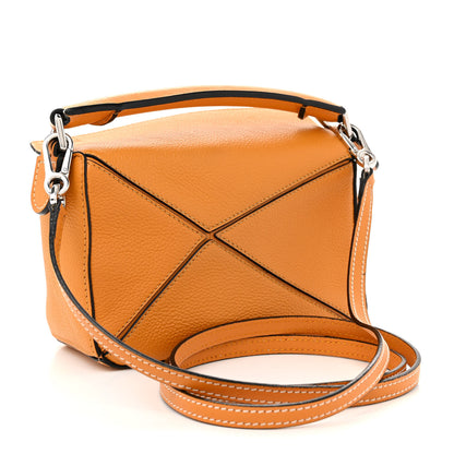 Loewe Calfskin Mini Puzzle Bag Narcisus Yellow 3 of 12