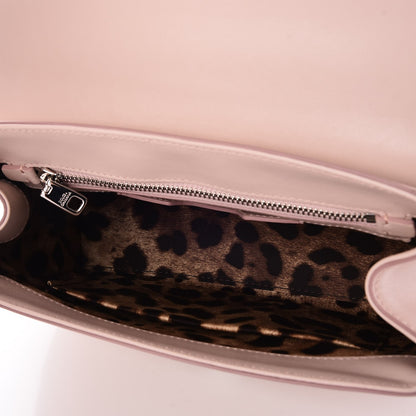 Dolce & Gabbana Calfskin Lucia Small Satchel Pink 6 of 7
