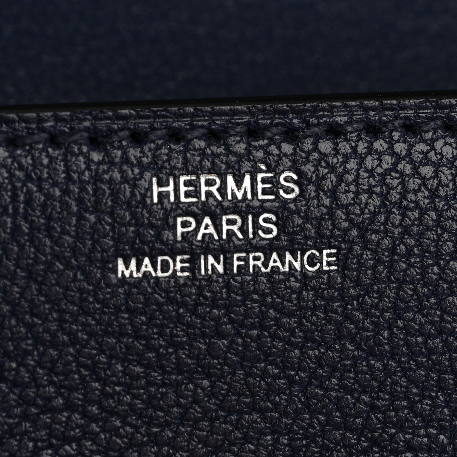 Hermes Chevre Chamkila Kelly Pocket Long Wallet Bleu Indigo 6 of 8
