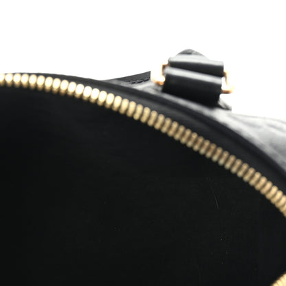 Louis Vuitton Empreinte Monogram Giant Speedy Bandouliere 20 Black 5 of 9