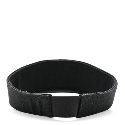Prada Drill Nylon Triangle Logo Embroidered Mens Visor M Black 6 of 9