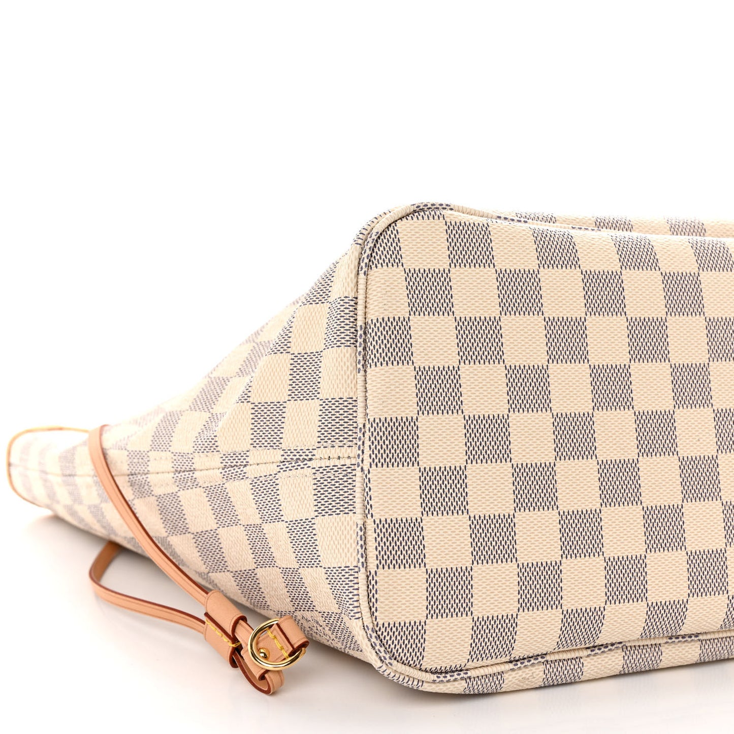 Damier Azur Neo Neverfull MM Rose Ballerine