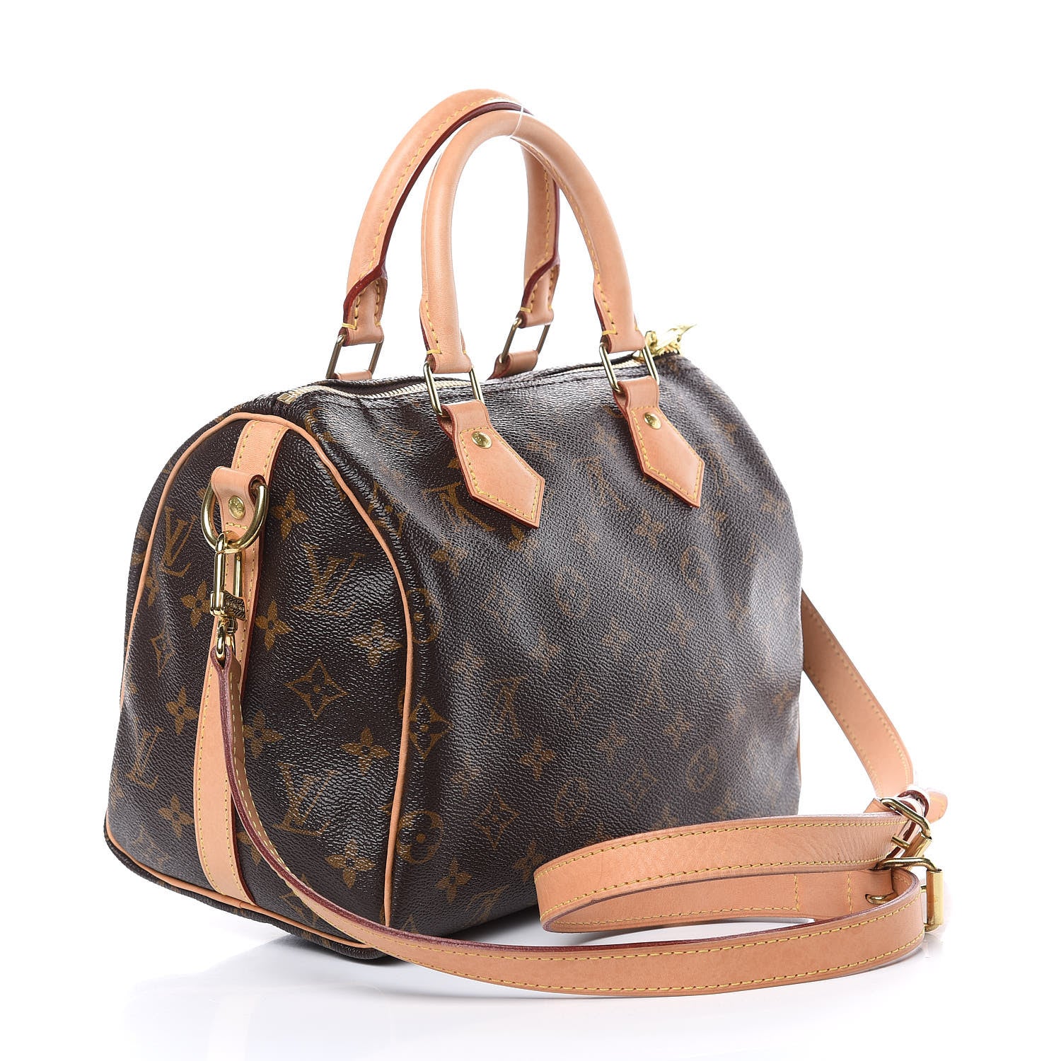 Louis Vuitton Monogram Speedy Bandouliere 25 4 of 14