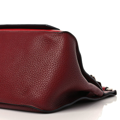 Hermes Taurillon Clemence Bi-Color Jypsiere 31 Rouge H Rouge Casaque 9 of 9