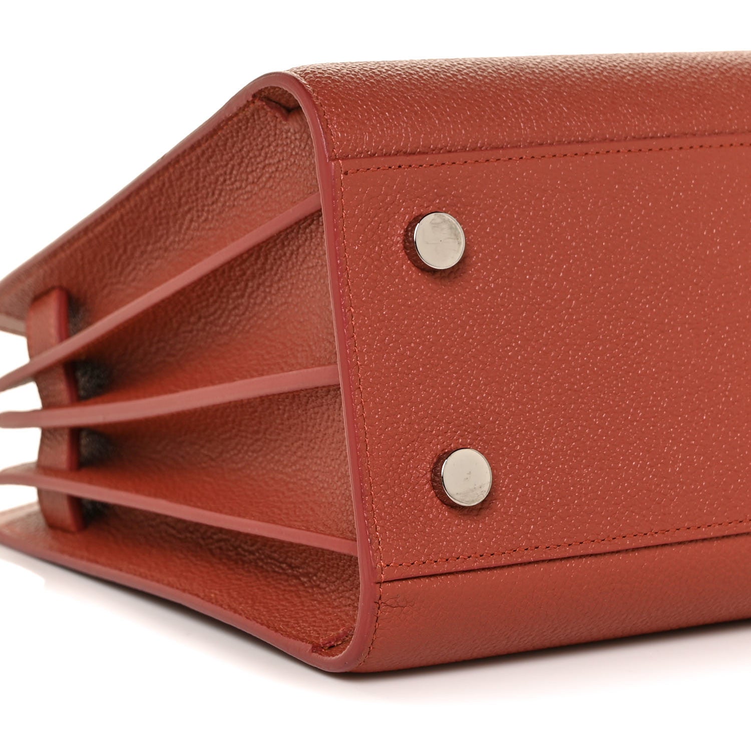 Saint Laurent Grained Calfskin Baby Sac De Jour Supple Canyon 8 of 8