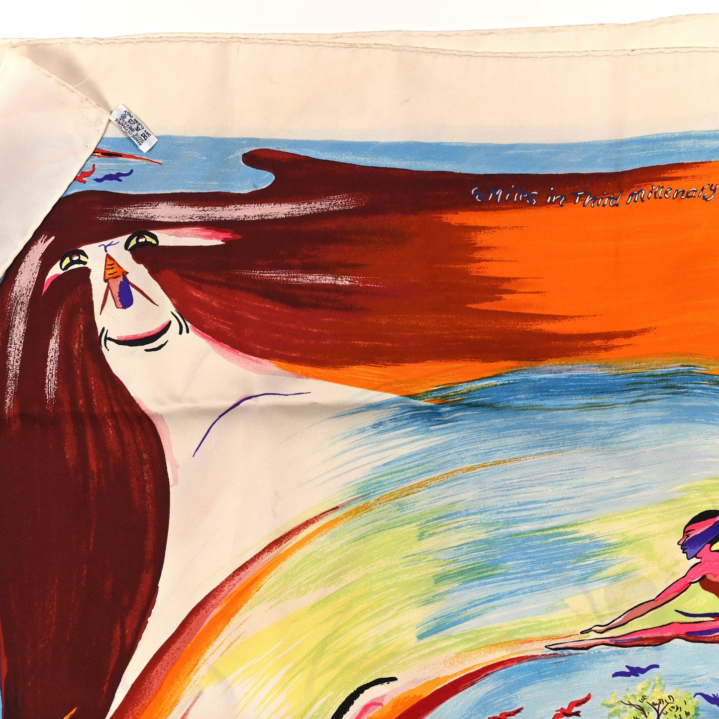 Silk Smiles In Third Millenary Scarf 90