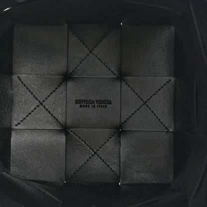 Bottega Veneta Nappa Maxi Intrecciato Cassette Bucket Bag Black 5 of 9