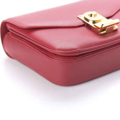 Celine Shiny Calfskin Small C Bag Red 6 of 10