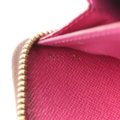 Louis Vuitton Monogram Clemence Wallet Hot Pink 7 of 10