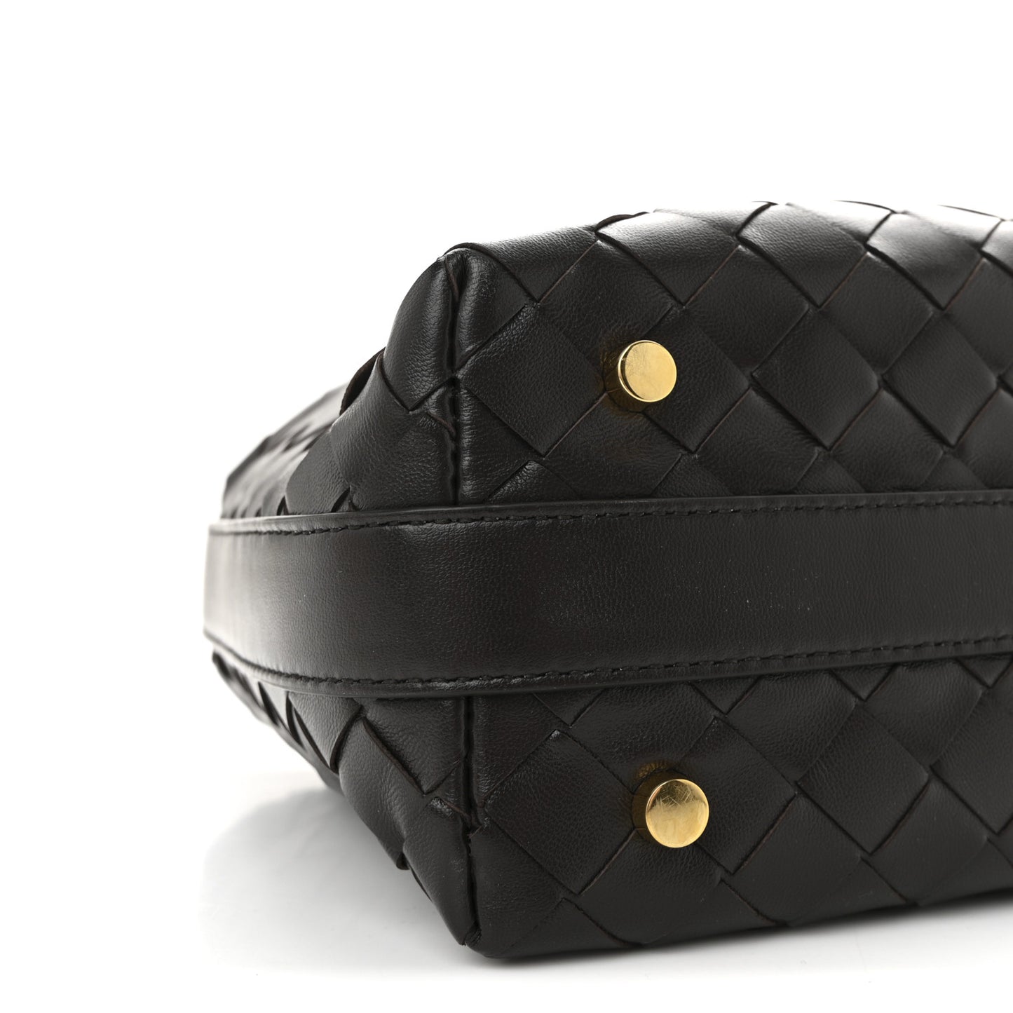 Calfskin Nappa Intrecciato Mini Wallace Fondant