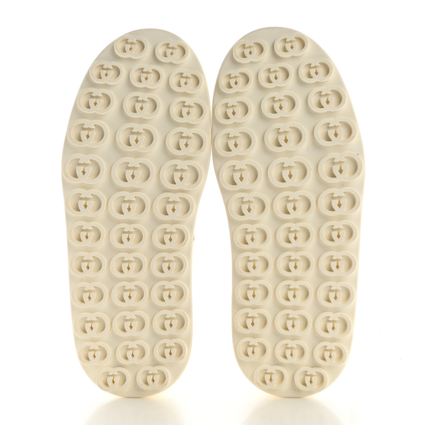 GG Monogram Womens 1977 Tennis Platform 52mm Sneakers 36.5 Great White Mystic White