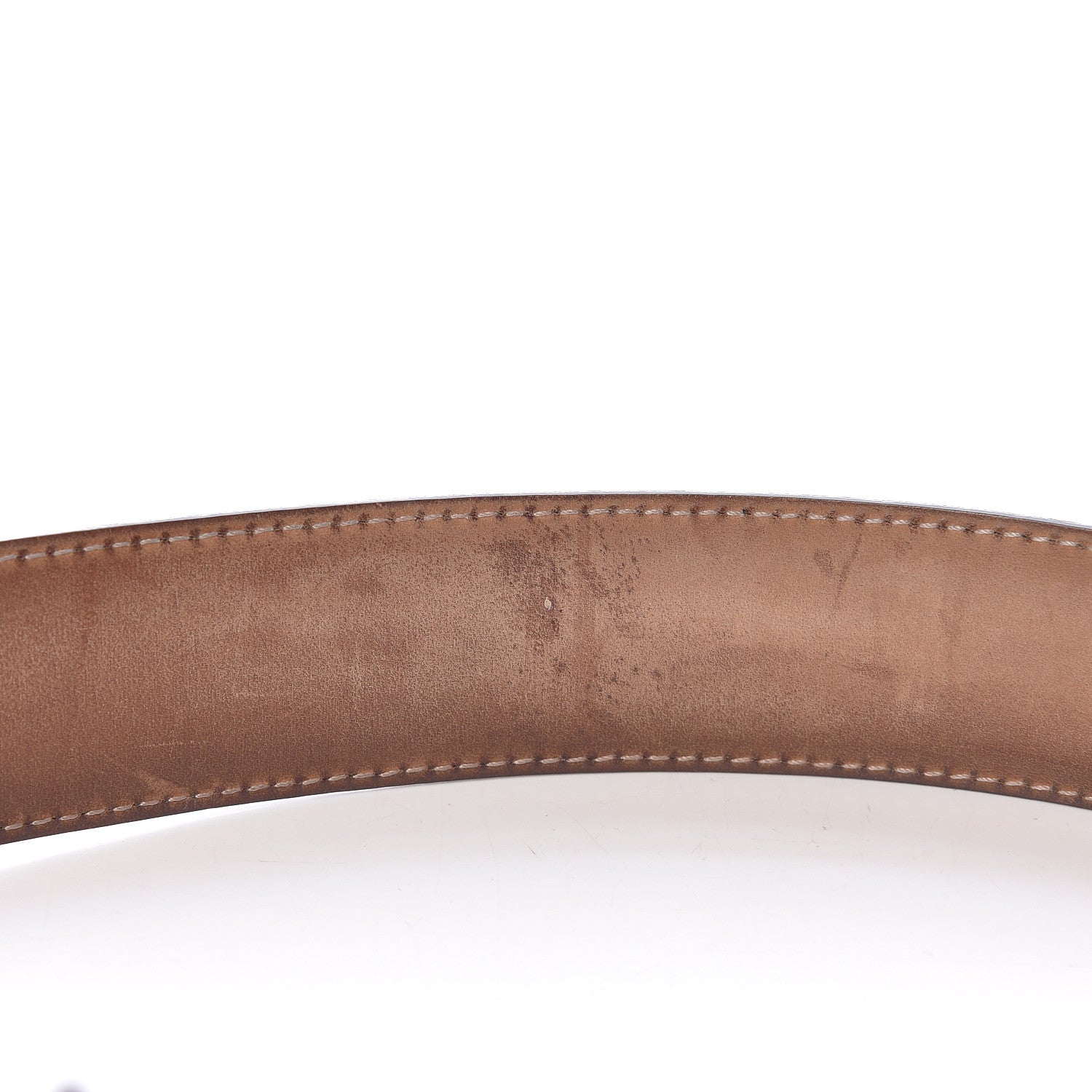 Gucci Guccissima Signature Interlocking G 37mm Belt 90 36 Hibiscus Red 7 of 9
