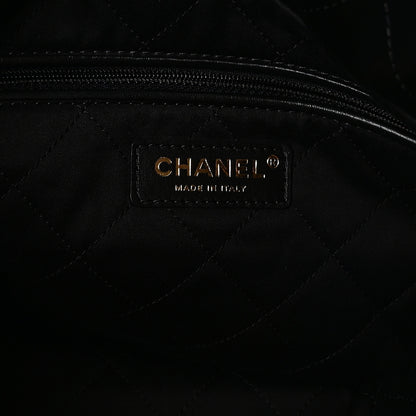 Chanel Shiny Calfskin Quilted Small Chanel 22 Black 7 of 11