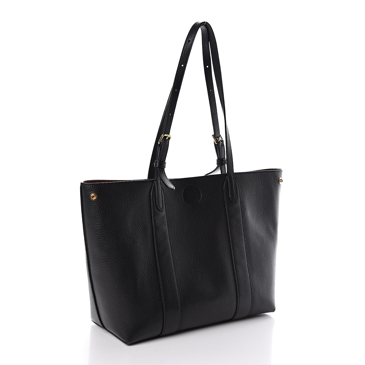 Mulberry Small Classic Grain Bayswater Tote Black 3 of 12