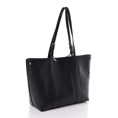 Mulberry Small Classic Grain Bayswater Tote Black 3 of 12