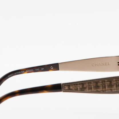 Chanel Tweed CC Sunglasses 5347 Brown 5 of 6