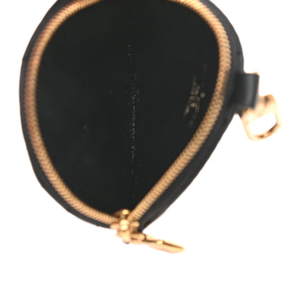 Louis Vuitton Calfskin New Wave Multi Pochette Round Coin Purse Black 5 of 7