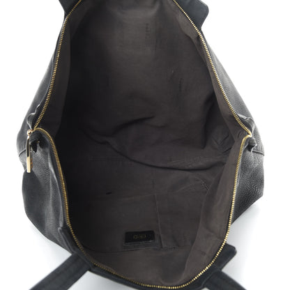 Fendi Metallic Nubuck Medium Chains Tote Black 5 of 14