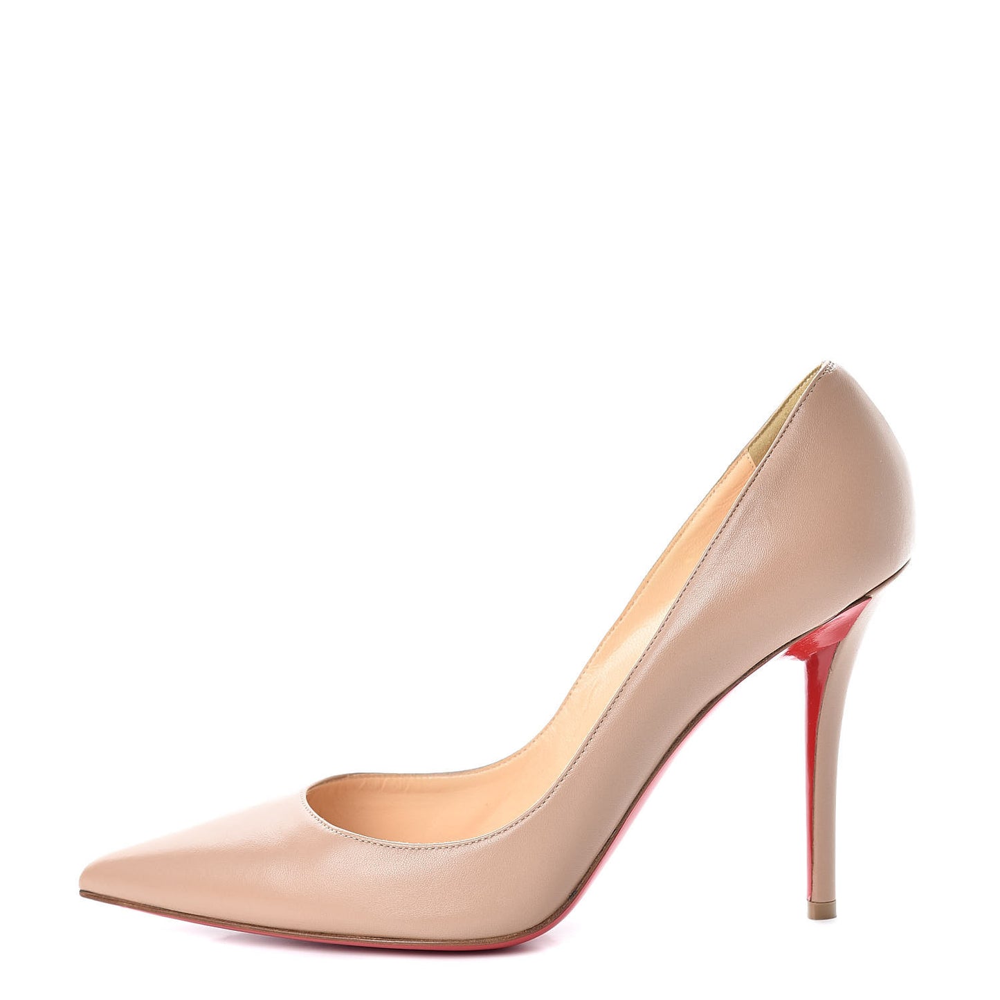 Nappa Apostrophy 100 Pumps 40.5 Nude