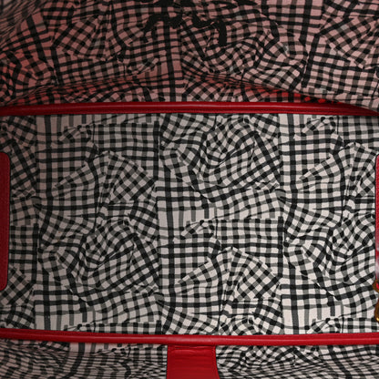 MCM Visetos Large Liz Reversible Shopper Tote Ruby Red 9 of 21